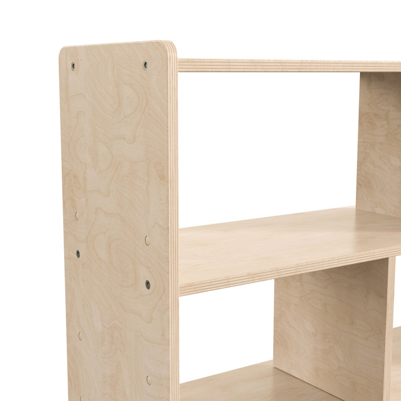 Armoire de rangement en bois 5 sections Bright Beginnings, H 24,5 po x l 47,25 po x P 11,75 po