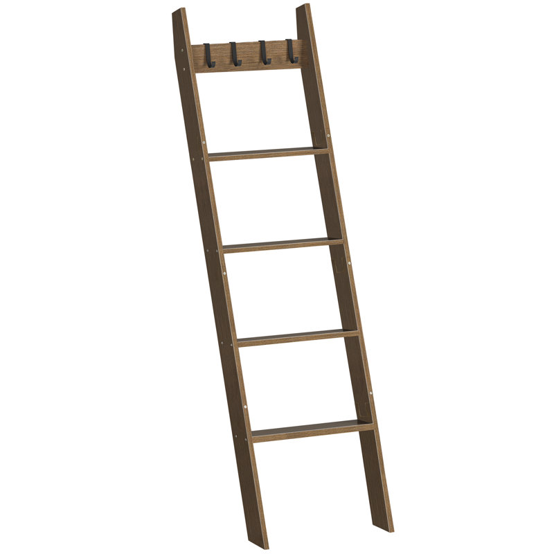 Échelle de couverture en bois 58,3 po