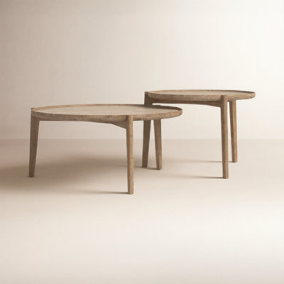 Miramar Solid Wood Nesting Coffee Table