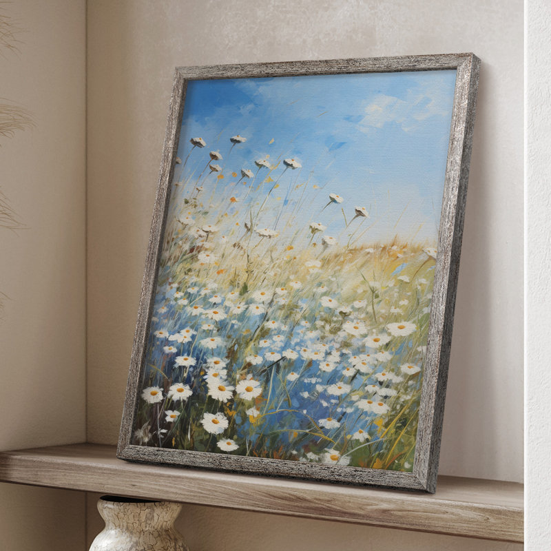 FLORAL Series IX Framed Print - Solid Wood, 15" H x 12" W