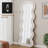 Flannel Full Length Wavy Floor Mirror for Bedroom and Living Room, Hanging or Freestanding with Durable Design-1611066879
