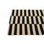 Tapis noir et blanc Pinkerton