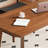 Brown Rectangular Solid Wood desks-107442465
