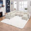 Canapés modulaires spacieux avec repose-pieds de rangement, chenille en forme de U pour le salon