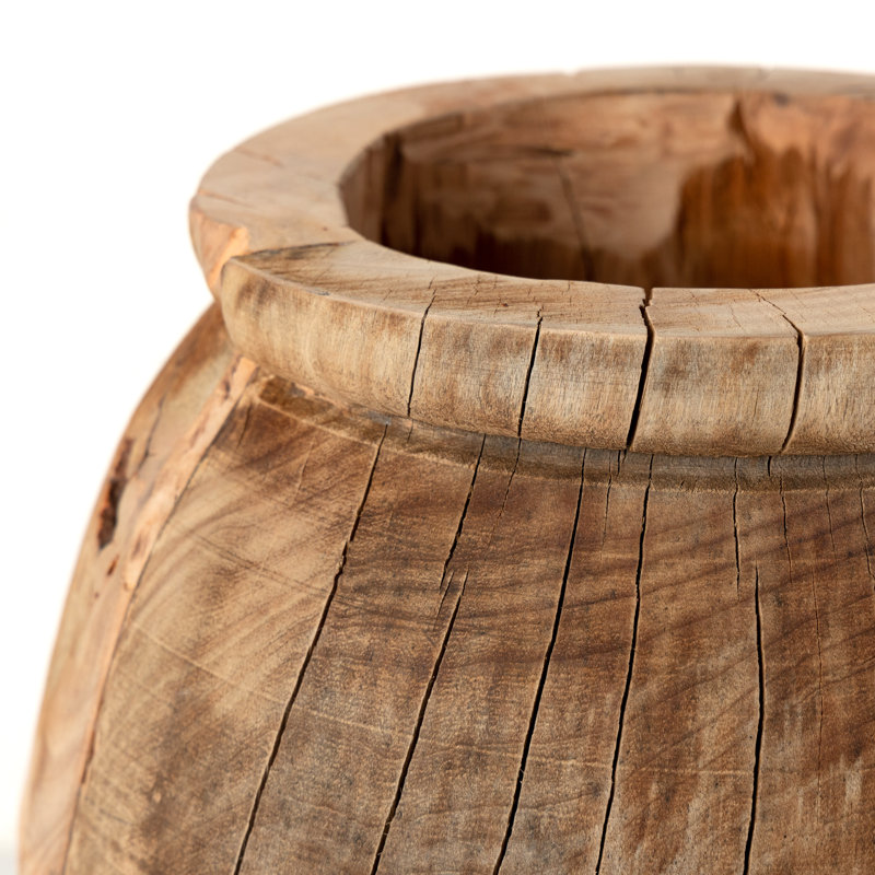 Toledo Wood Jar