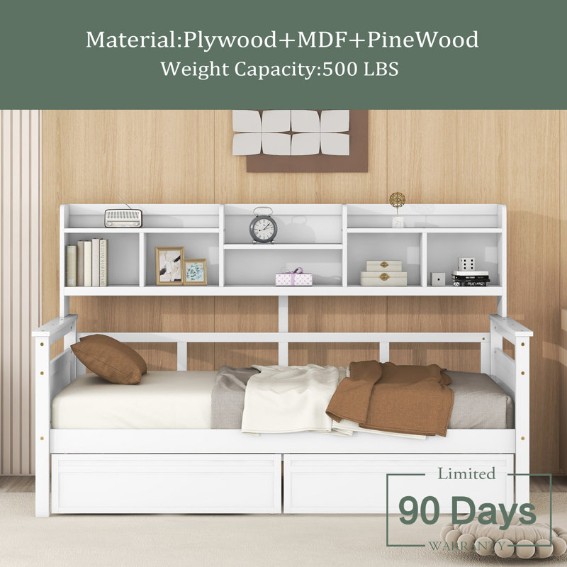 Shlome Daybed, White