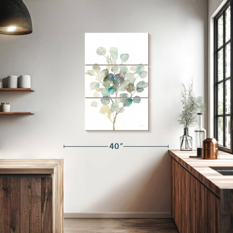 Harnek Eucalyptus White I, 38" H x 24" W