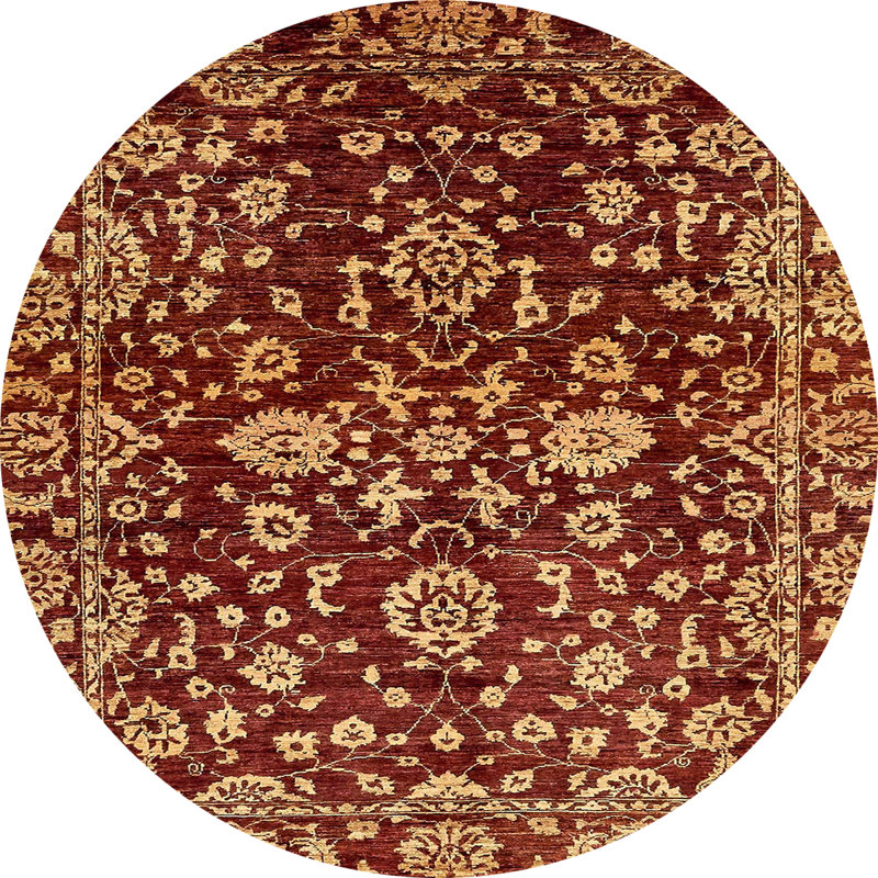 Oriental Indoor Rug, Round 8'