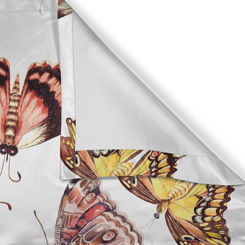 Semi Sheer Curtain Pair
