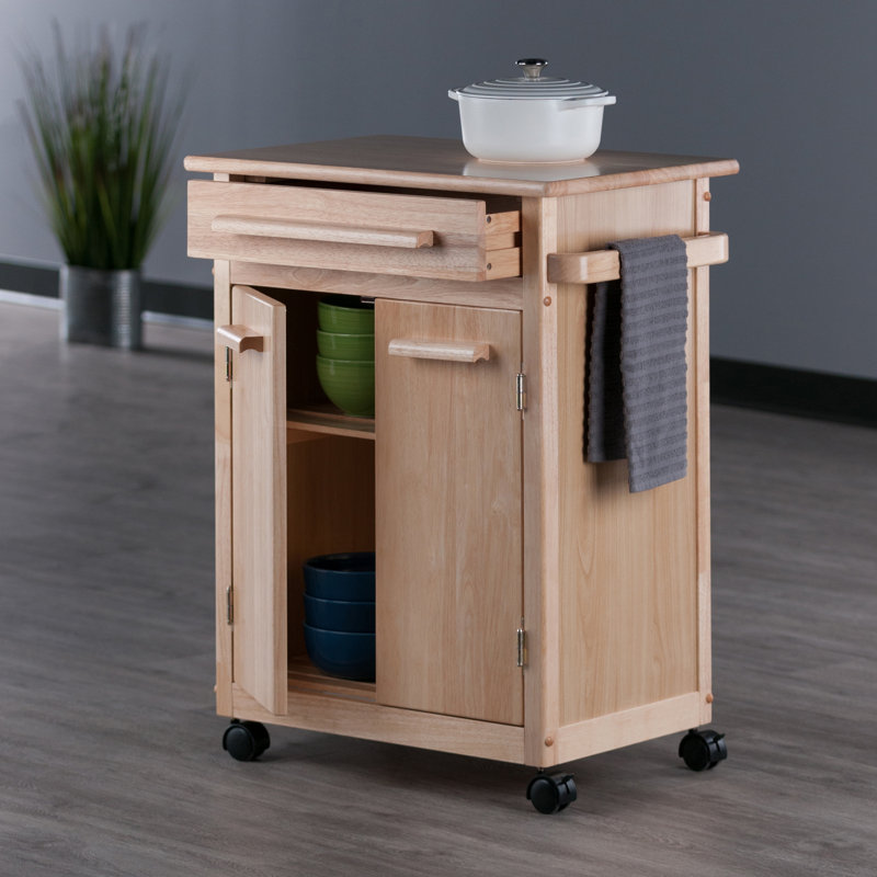 Baca Solid Wood Kitchen Cart