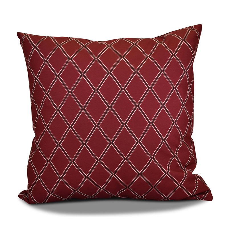 Coussin décoratif carré & insert, 20 po x 20 po, Canneberge