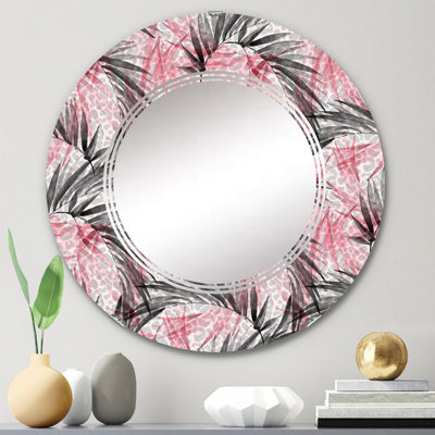 Miroir mural Transparent Tropical