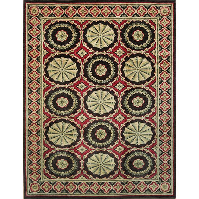Amone Red Hand Knotted Wool Area Rug