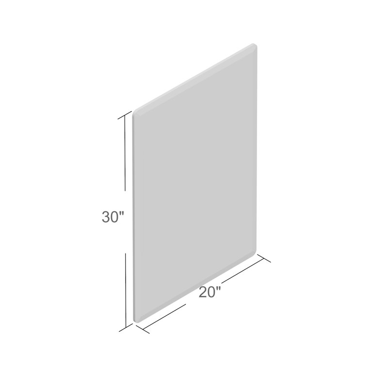 Anaelle Wall Mirror, 36" H x 24" W