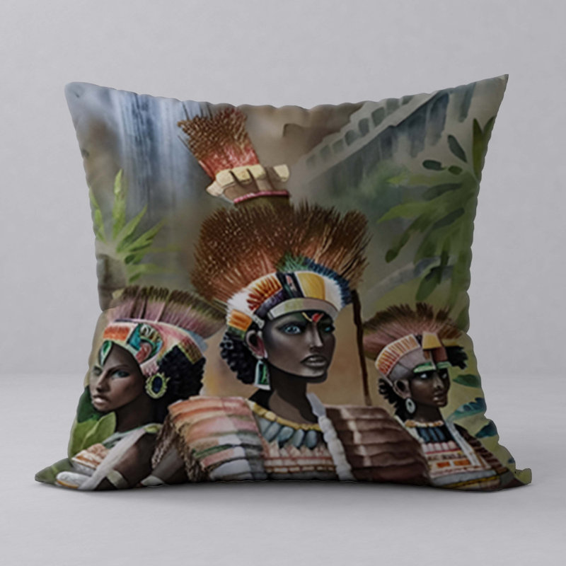 Reversible Throw Pillow