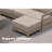 PURPLE LEAF Patio Furniture Set With 9.6" Thick Cushion And Soft Pillows Outdoor Sectional Sofas Modern Outdoor Conversation Sets For Yard Porch Deck, Khaki-123123747