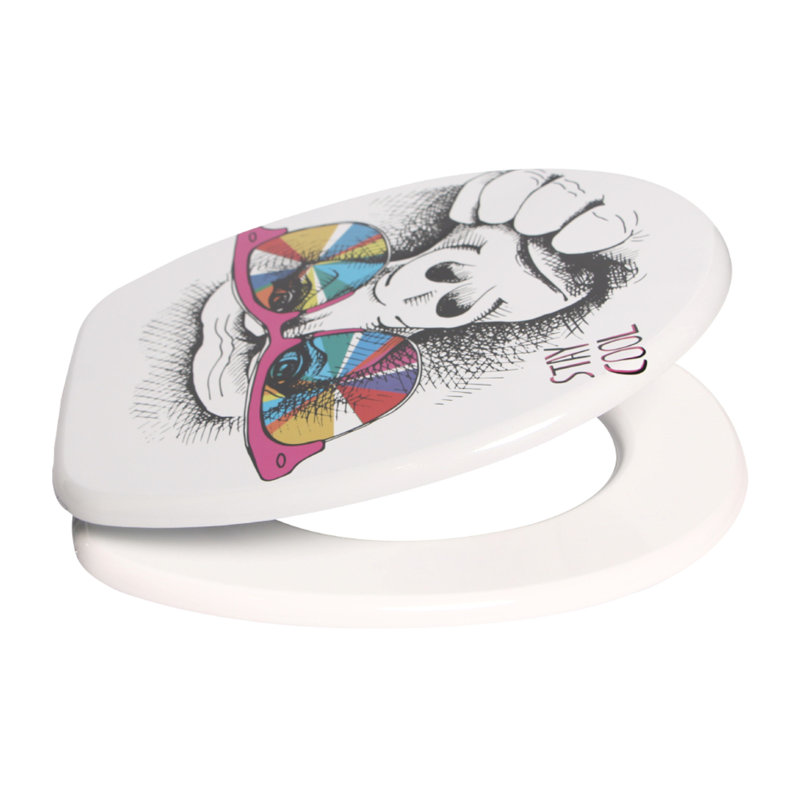 Heshy Toilet Seat Sticker