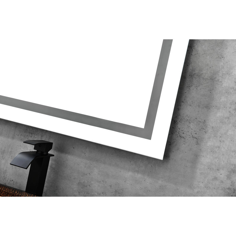 72*32 Bathroom  Led Mirror Is Multi-Functional And Each Function Is Controlled By A Smart Touch Button.