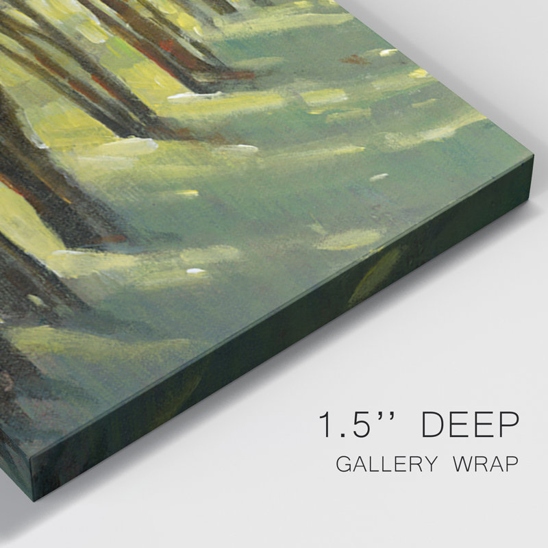 " Forest Path " 3 - Pieces, 27" H x 54" W x 1" D