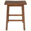 Ensemble de table à manger rustique 3 pièces avec 2 tablettes ouvertes pour petits espaces