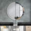 Huldar Glass Flat Wall Mirror