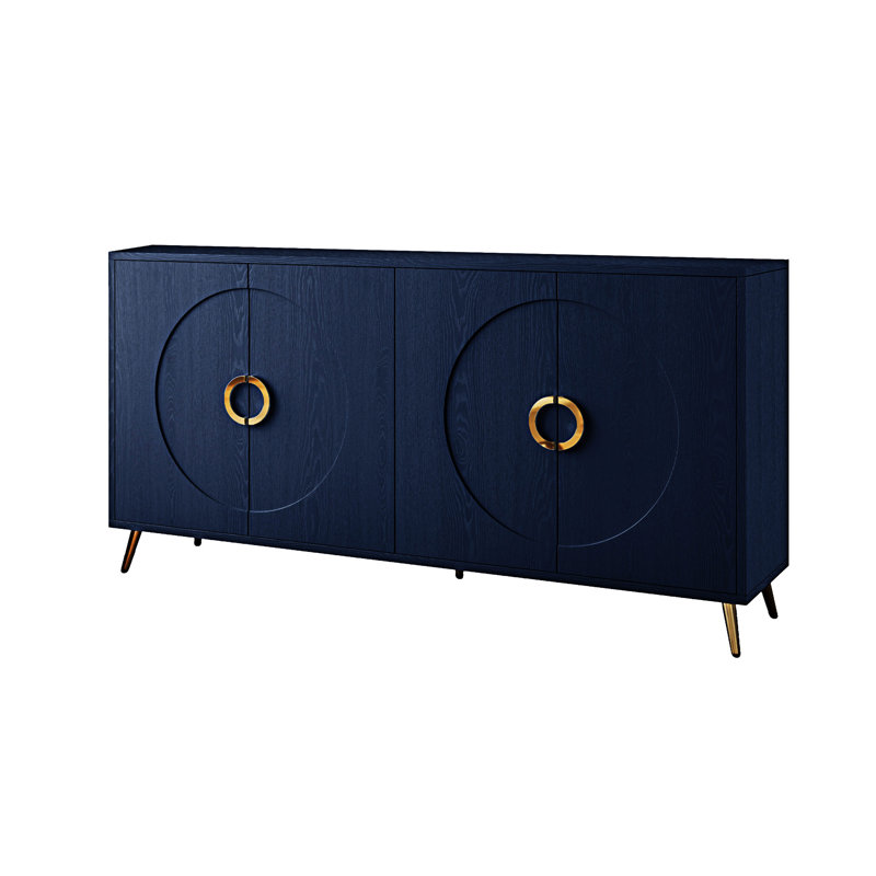 Armoire de rangement Buffet Modern, Marine