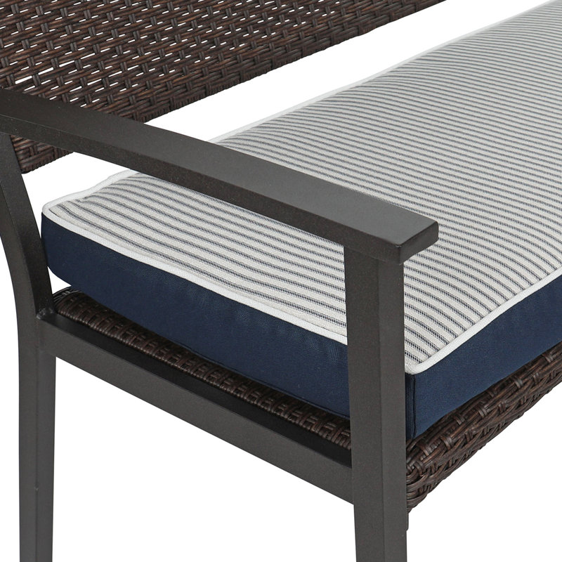 Anslie Outdoor 3'' Bench Seat Cushion