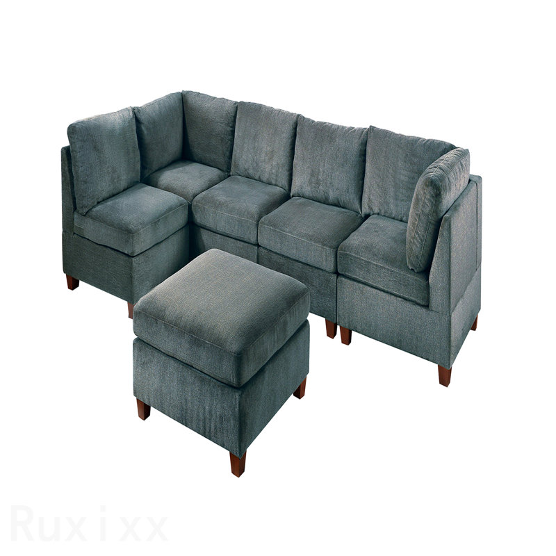 Ensemble modulaire - 6 pièces en gris