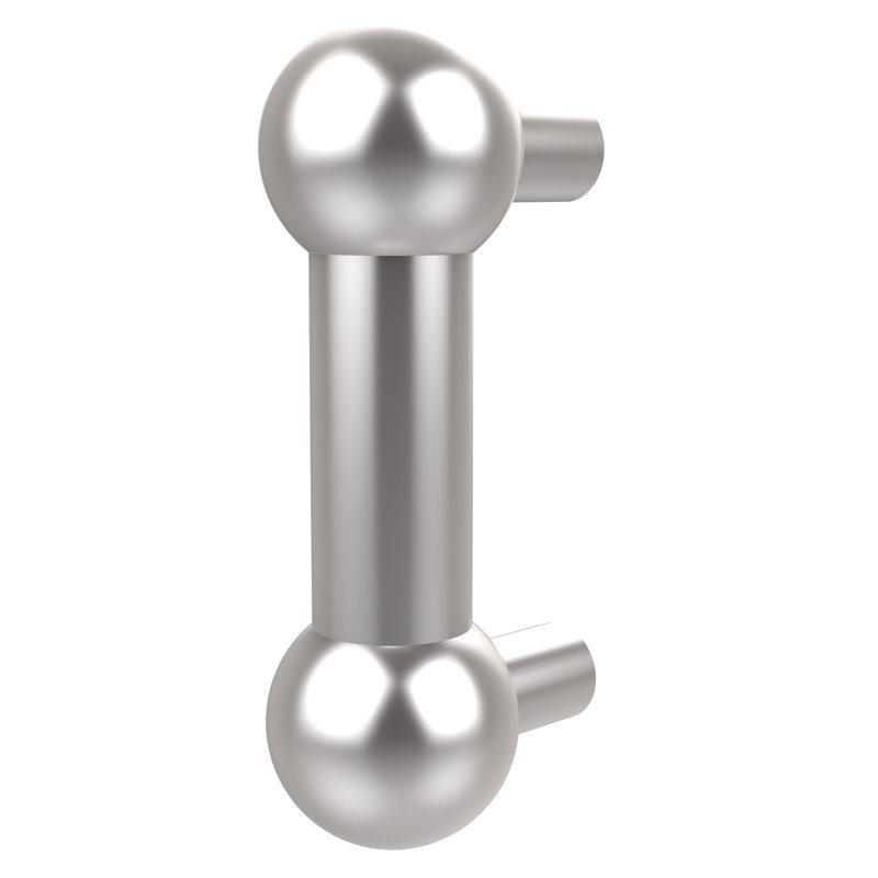 Poignée barre 3 po center to center, Chrome satiné