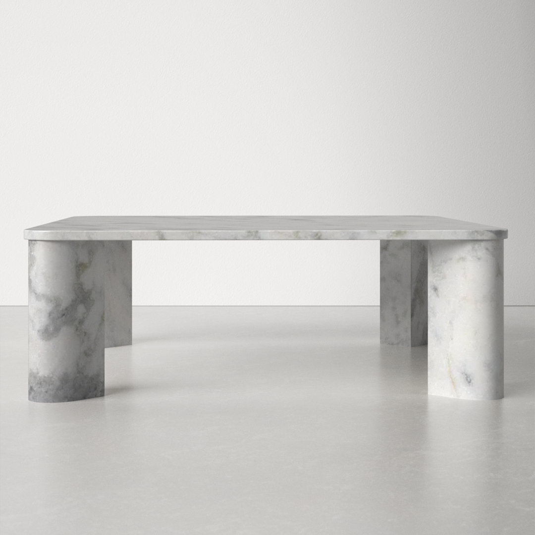 Adile Solid Coffee Table AllModern 