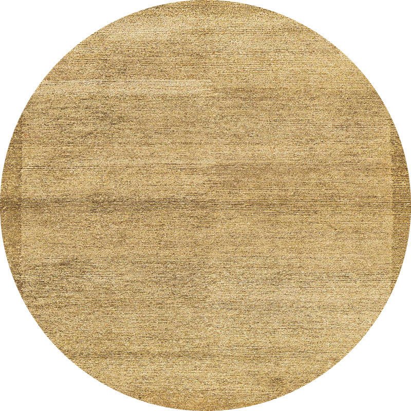 Tapis abstrait moderne 4290, Rond 8 pi