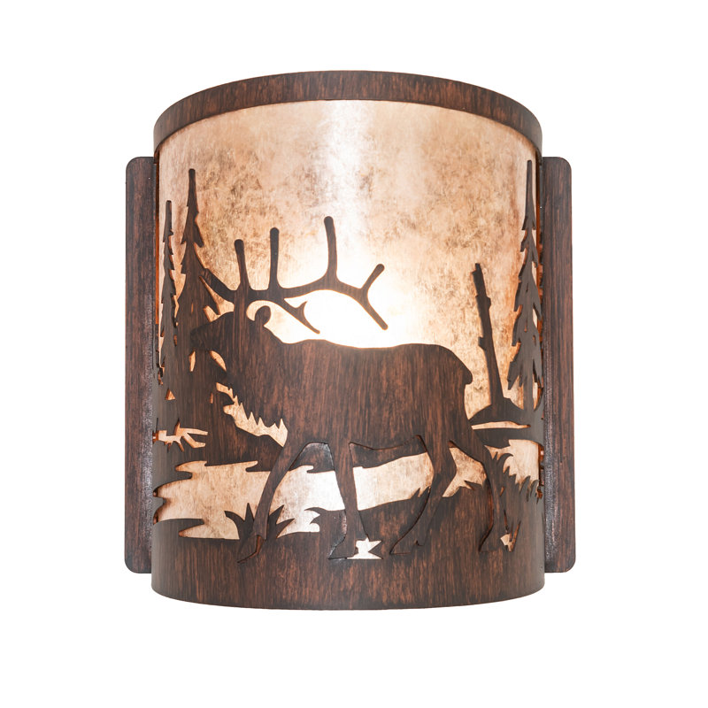 1 - Light Flush Mounted Sconce