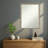 Mila Half-Inch-Bevel Wood Framed Wall Mirror-120333275