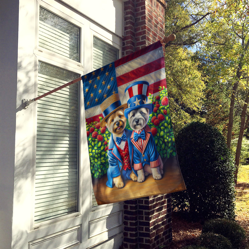 Drapeau «All American House», Cairn terrier