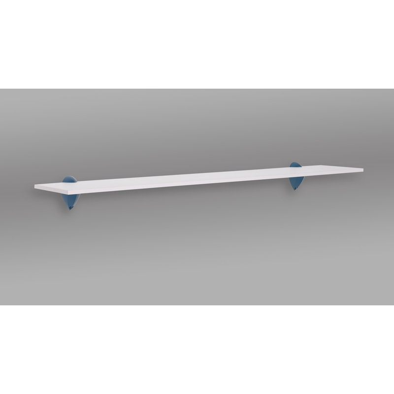 Bracket Shelf, Green, 3.38" H x 36.00" W x 7.06" D