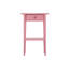 Charmante table de chevet contemporaine rose