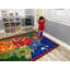 Tapis pour salle de classe ou salle de jeux KidCarpet From Sea to Shining Sea Map of USA, rectangulaire 7 pi 6 po x 12 pi-1604472105