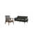 2 Pcs: Sofa, Chair is out of stock