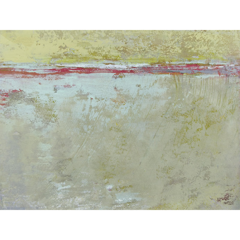 «Sweet Compass» par Victoria Primicias - peinture encadrée, Papier avec cadre noir, 24" H x 30" W