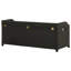 Glenam Solid Wood/Wicker Outdoor Bench