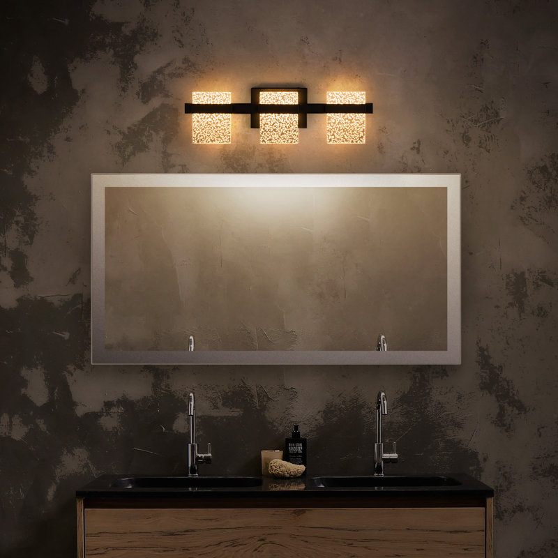 Amose 3 - Light LED Vanity Light, Black