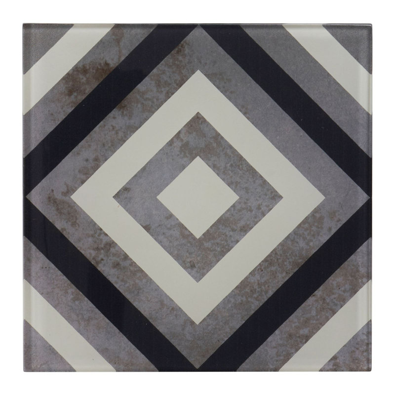 Carreau de mur marocain en verre 8 po x 8 po