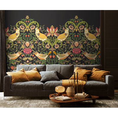 ClassicLiving Birds, Fruit And Foliage Matte Roll