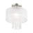 Hanson Fabric Semi Flush Mount-280999376-280999366