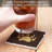 Bear Paw Single Tumbled Tile Coaster