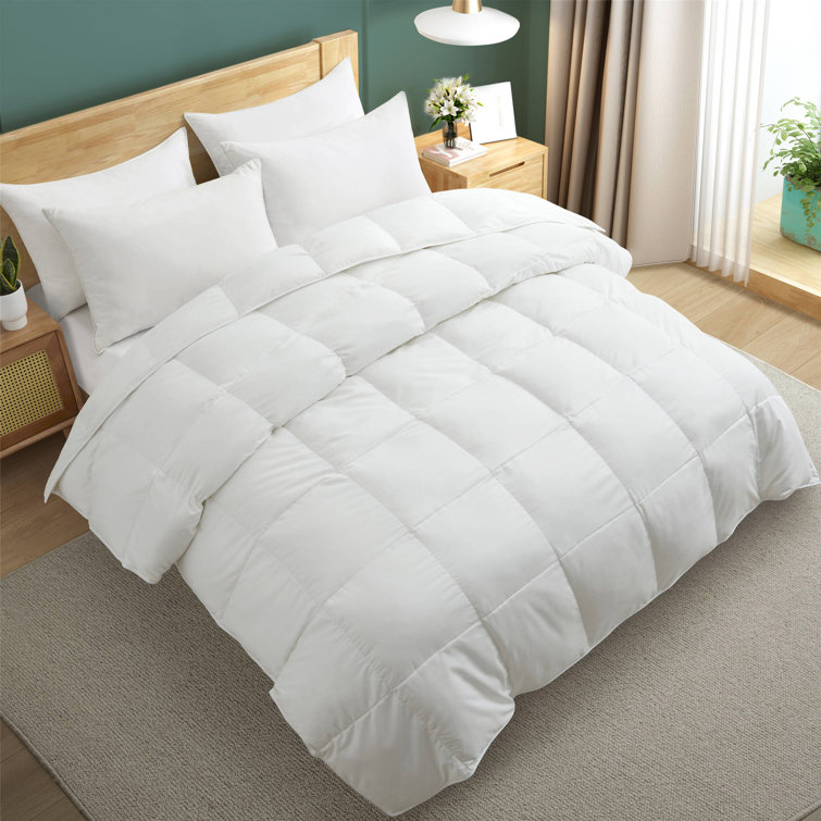 White Goose Down Bed Pillow 600 Fill Power