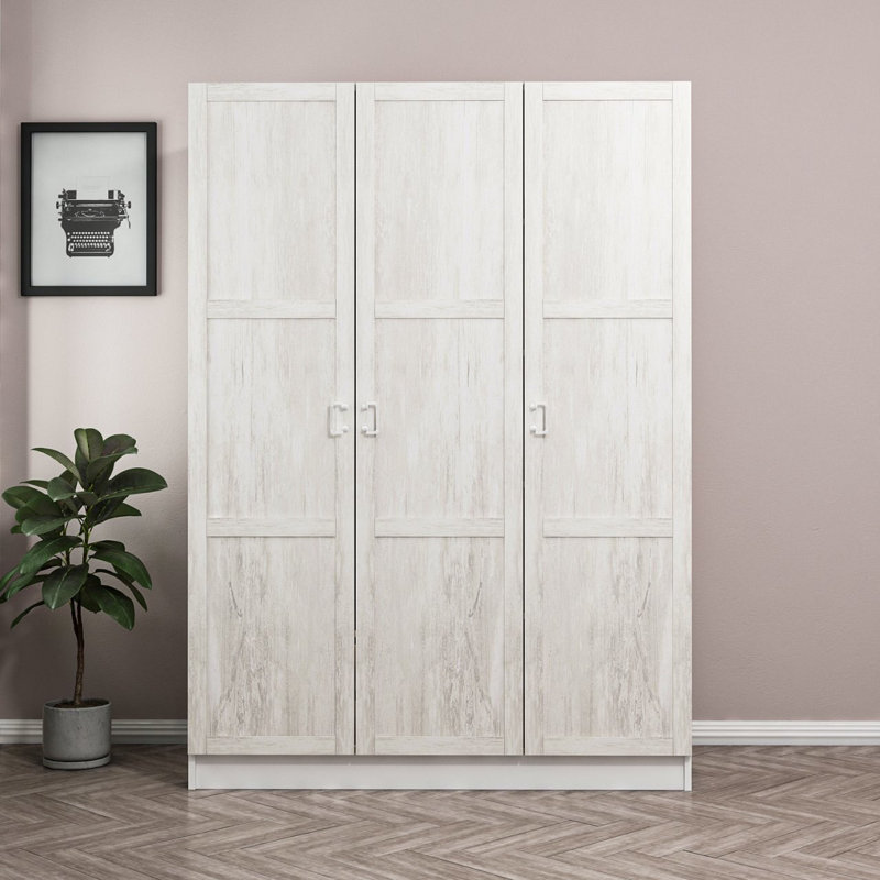 Rashyia 100% MELAMINE COATED PARTICLE BOARD Wardrobe
