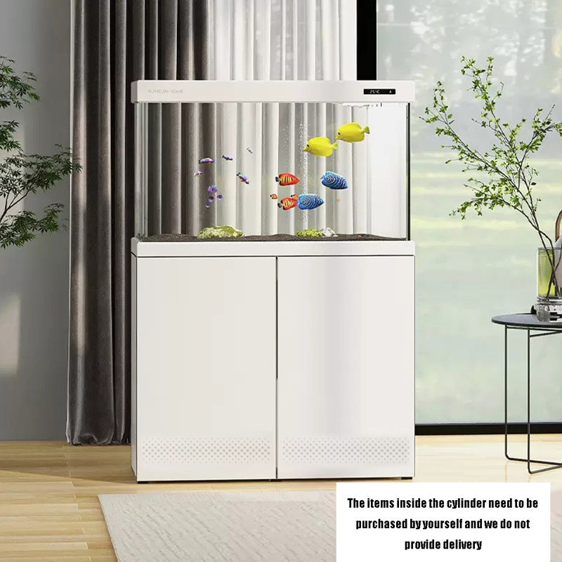 Réservoir d'aquarium simple et moderne, 21,13 gallons (H 56,1 po x l 39,06 po x P 13,62 po