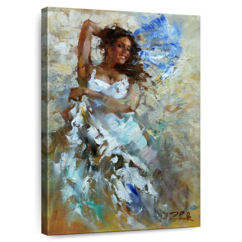 Leisha In The Dance, 51" H x 34" W