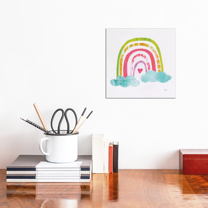 Unicorn Magic VII by Melissa Averinos - Wrapped Canvas Painting, 30.48 cm H x 30.48 cm W